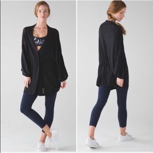 Lululemon Breeze Easy Cardigan S/M Black